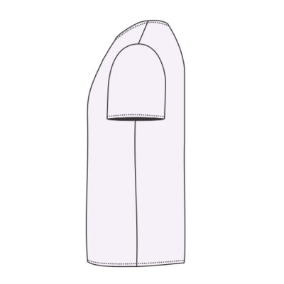 White Tee Women's sleeve logo 2 Thumbnail